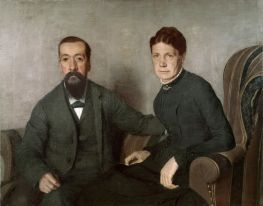 Bildnis der Eltern des Künstlers | Félix Vallotton | Gemälde Reproduktion