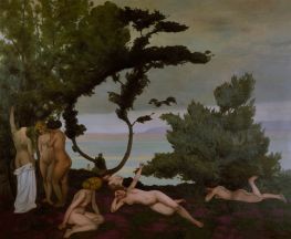 Der Sommer, 1912 von Félix Vallotton | Gemälde-Reproduktion