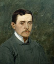 Selbstbildnis Félix Vallotton | Félix Vallotton | Gemälde Reproduktion