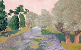 Landscape. Arques-la-Bataille, 1903 by Félix Vallotton | Painting Reproduction