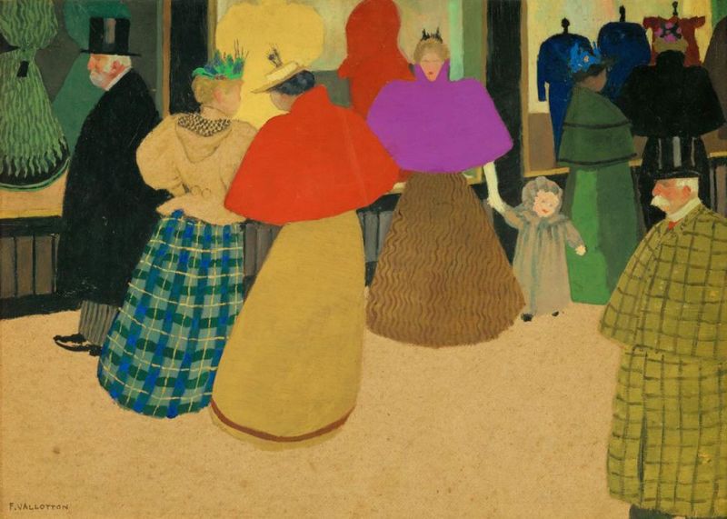 Die Passanten, 1895 | Félix Vallotton
