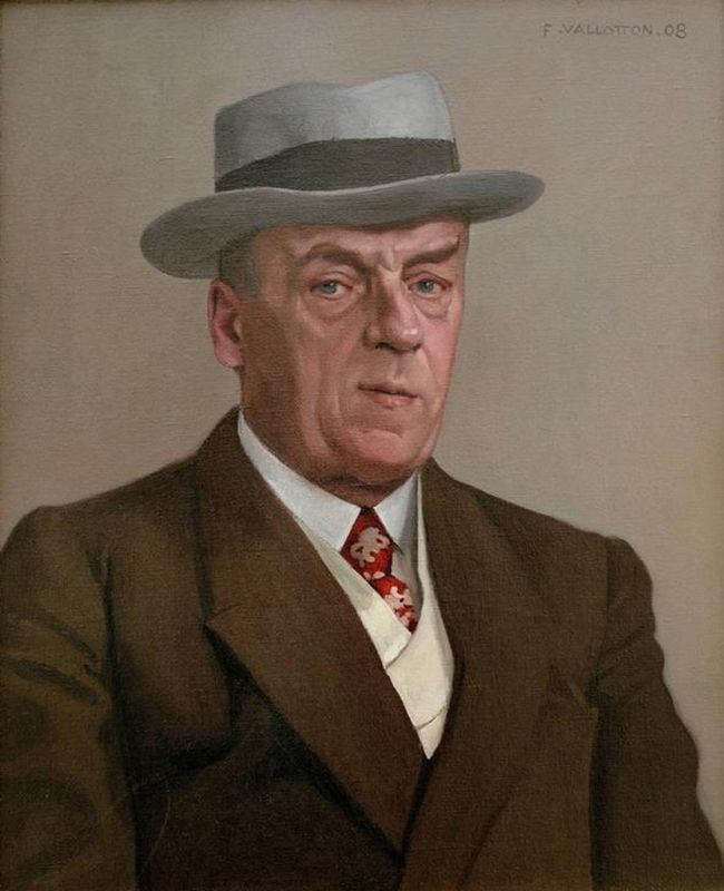 Porträt von Octave Mirbeau, 1908 | Félix Vallotton