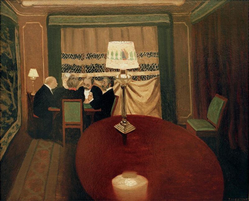 Das Pokerspiel, 1902 | Félix Vallotton