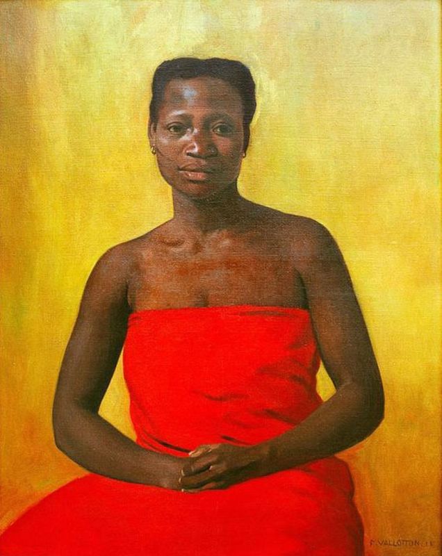 Negresse assise de face, 1911 | Félix Vallotton