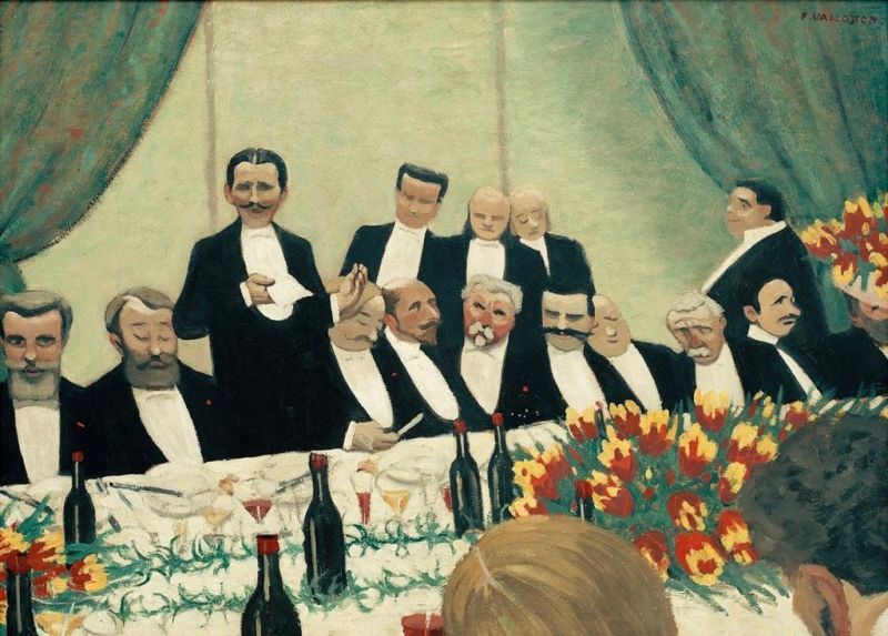 Der Toast, 1902 | Félix Vallotton