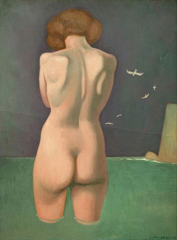 Baigneuse aux oiseaux, 1919 | Félix Vallotton