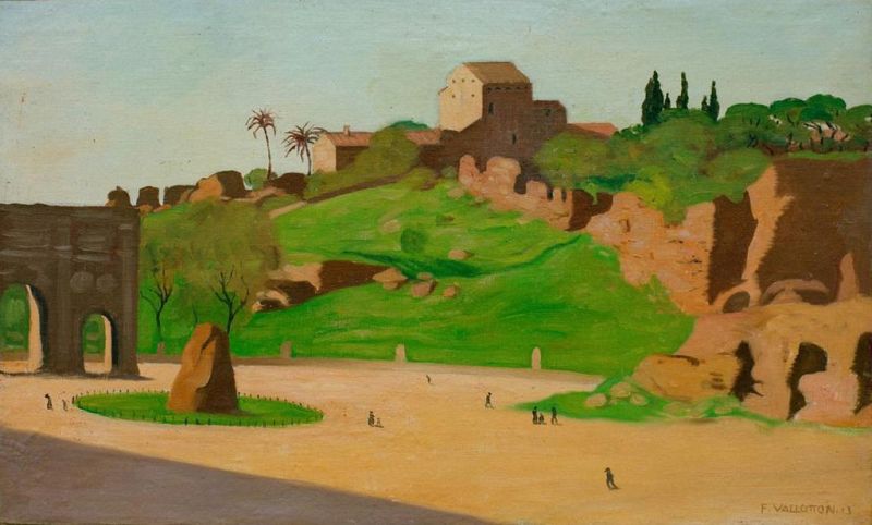 Forum romanum, 1913 | Félix Vallotton