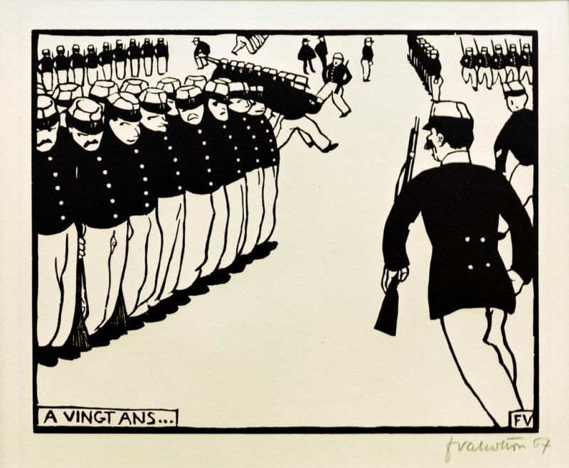 At 20 Years of Age..., 1894 | Félix Vallotton