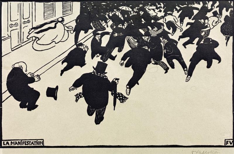 The Rally, 1893 | Félix Vallotton