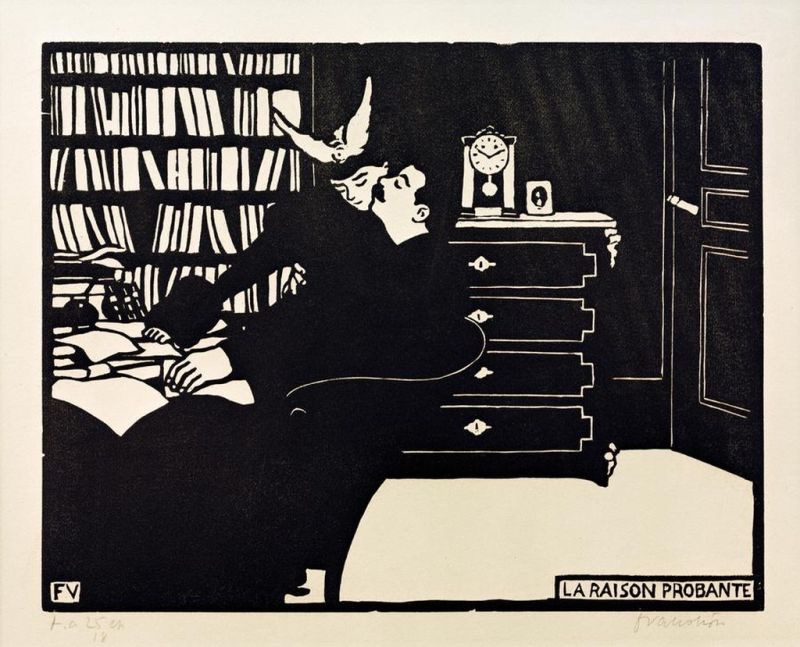 Félix Vallotton | The Cogent Reason, 1898 The Cogent Reason, 1898 | Félix Vallotton