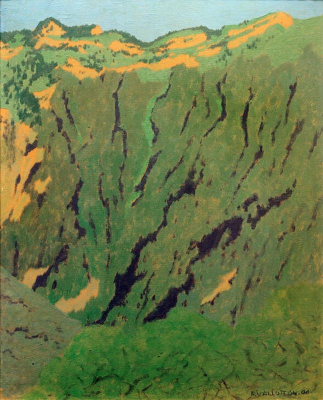 Rochers à Bex, 1900 | Félix Vallotton