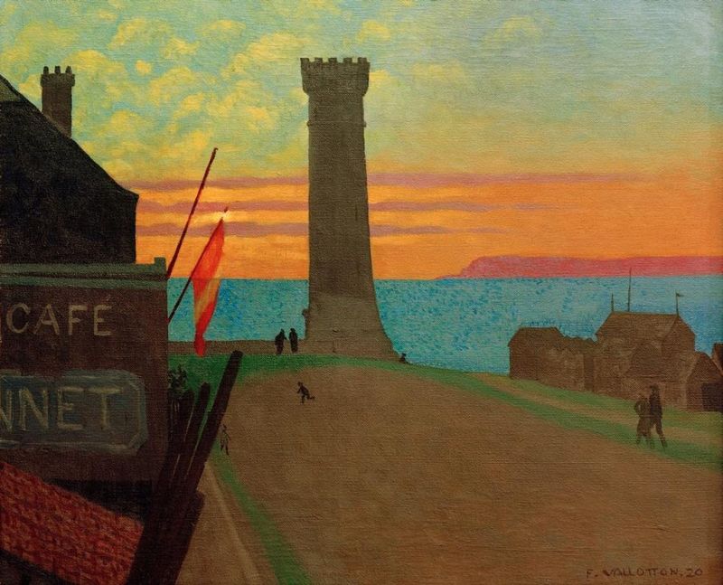 Der alte Leuchtturm in Honfleur, 1920 | Félix Vallotton