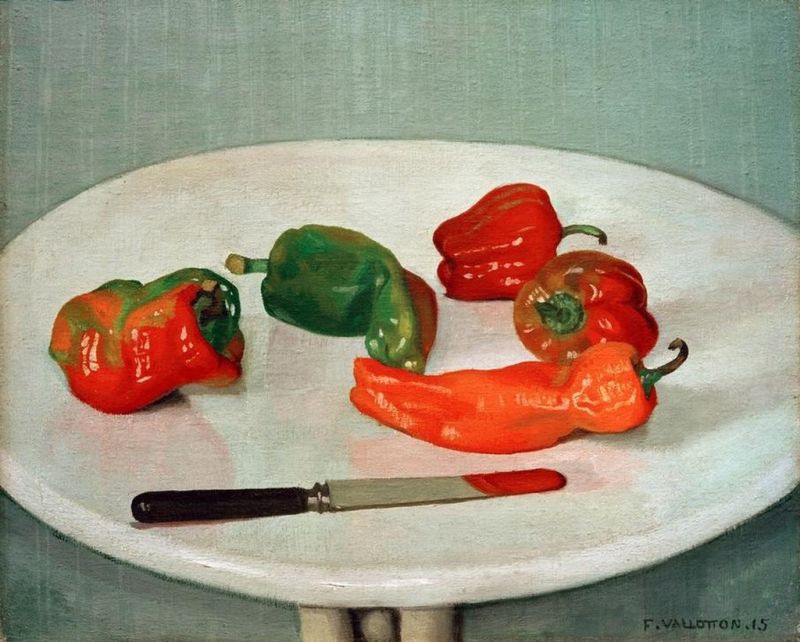 Poivrons rouges, 1915 | Félix Vallotton