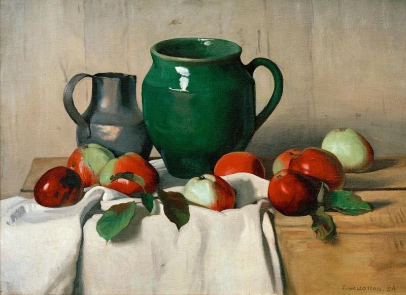 Nature morte aux pommes, 1924 | Félix Vallotton