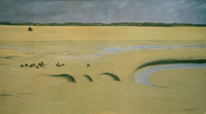 Der Schlamm, Gewitterhimmel, 1912 | Félix Vallotton