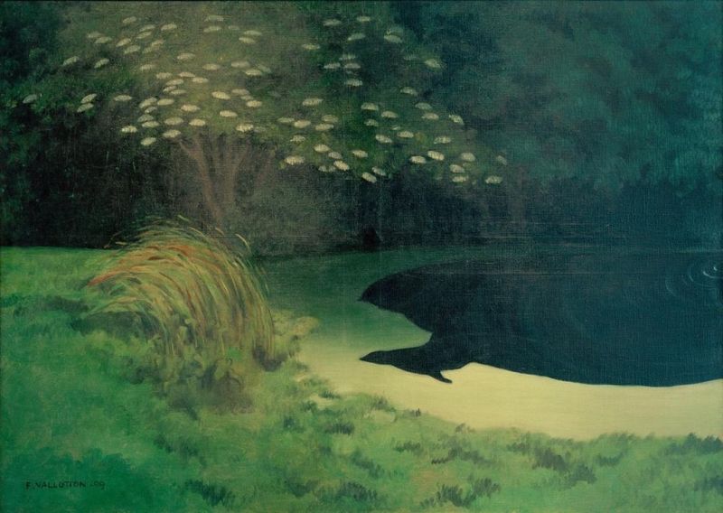 Der Teich (Honfleur), 1909 | Félix Vallotton