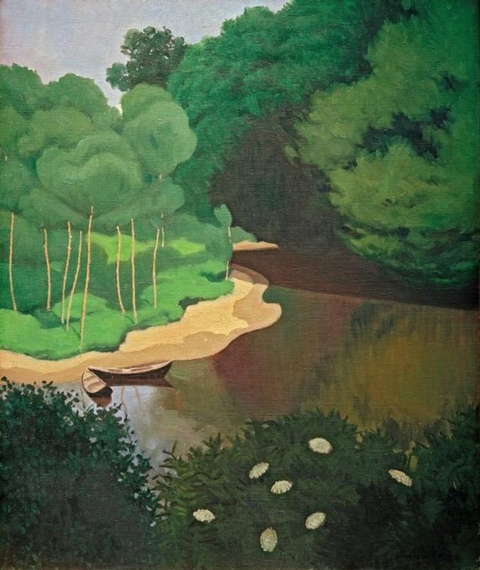 Die Dordogne bei Carennac, 1925 | Félix Vallotton