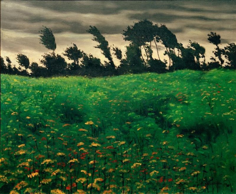 Das blühende Feld, 1912 | Félix Vallotton