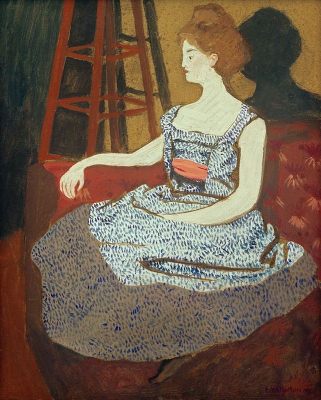 Misia Godebska-Natanson, 1898 | Félix Vallotton