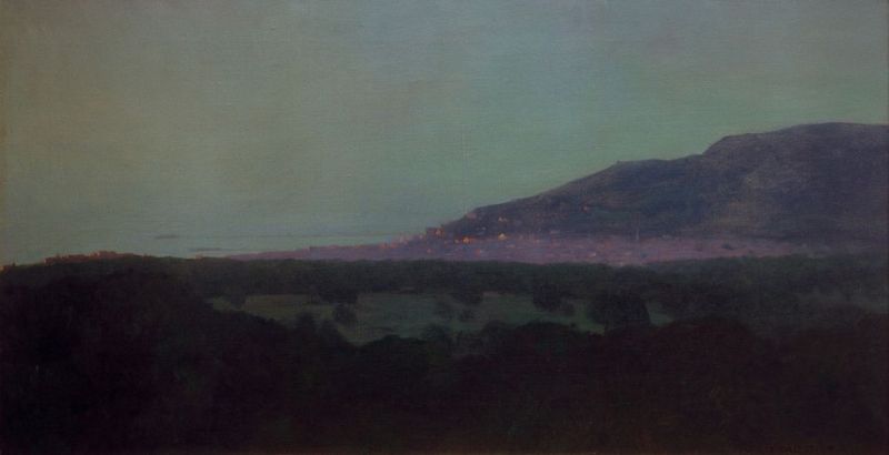 Trouville am Abend, 1910 | Félix Vallotton