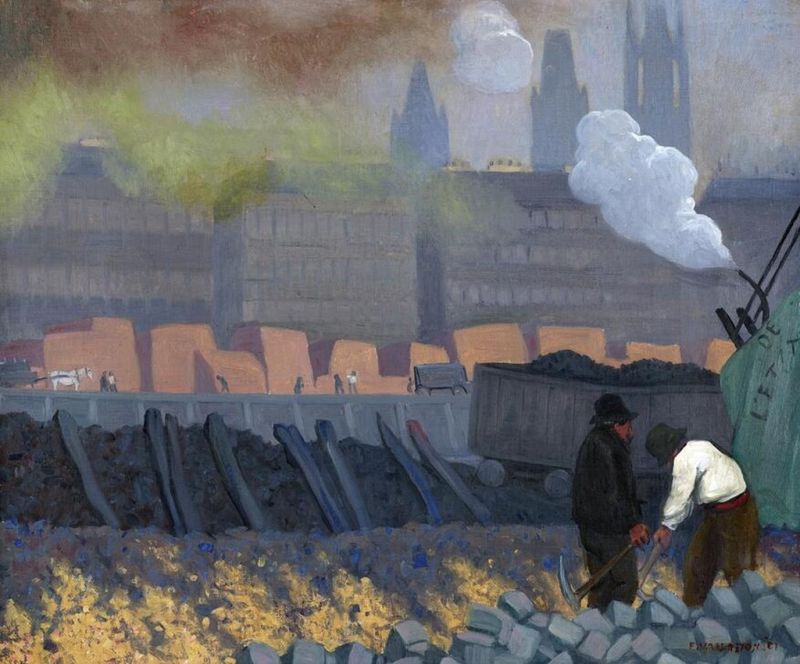Der Hafen von Rouen, 1901 | Félix Vallotton