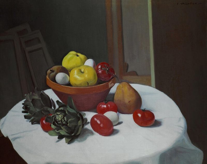 Stillleben (Tomaten), 1914 | Félix Vallotton