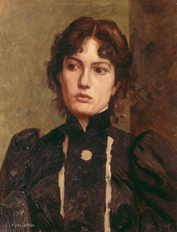 Bildnis einer jungen Frau, n.d | Félix Vallotton