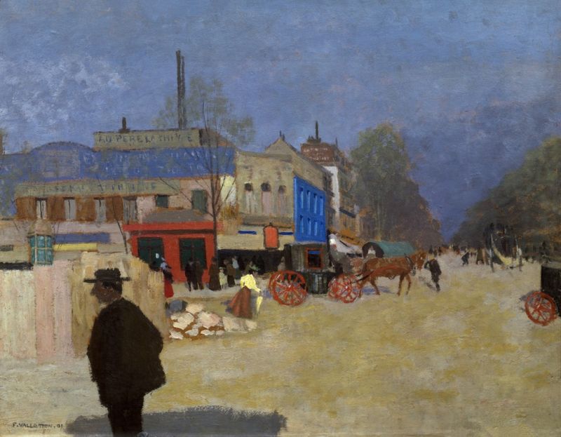 Place Clichy, 1901 | Félix Vallotton