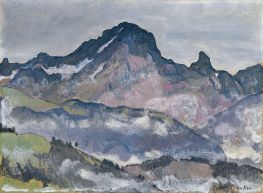 The Grand Muveran, 1912 by Ferdinand Hodler | Painting Reproduction