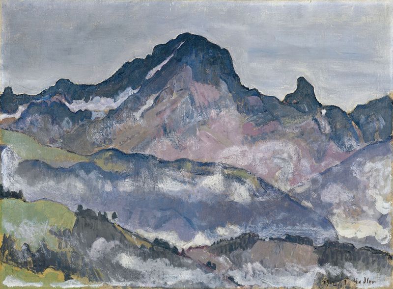 Ferdinand Hodler | The Grand Muveran, 1912 The Grand Muveran, 1912 | Ferdinand Hodler