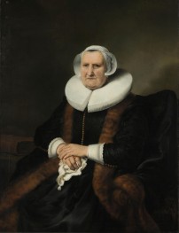 Portrait of an Old Lady (Elisabeth Bas) | Ferdinand Bol | Painting Reproduction