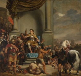 Consul Titus Manlius Torquatus Orders the Beheading of His Son | Ferdinand Bol | Painting Reproduction
