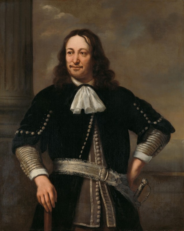 Portrait of a Naval Officer (Vice-Admiral Aert van Nes), 1667 | Ferdinand Bol