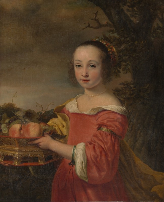 Petronella Elias mit einem Obstkorb, 1657 | Ferdinand Bol