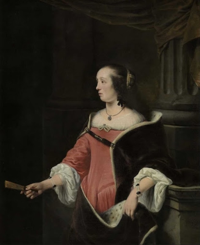 Porträt einer Dame, 1652 | Ferdinand Bol