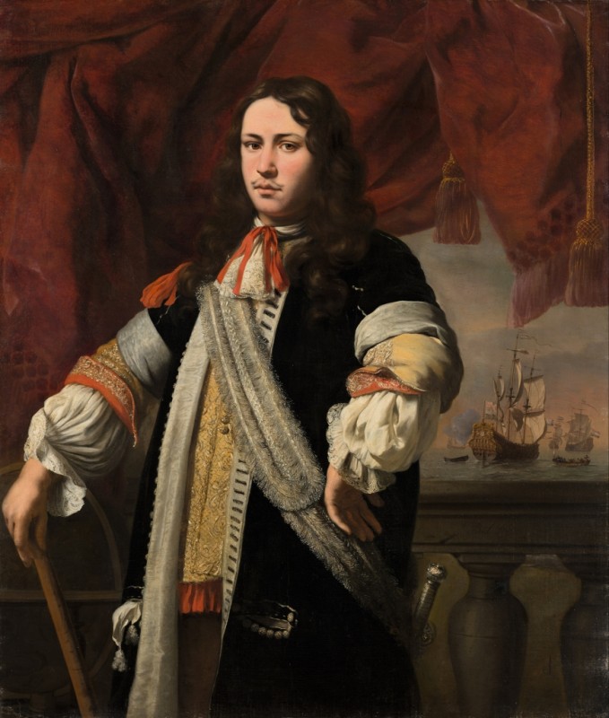 Porträt von Engel de Ruyter, 1669 | Ferdinand Bol