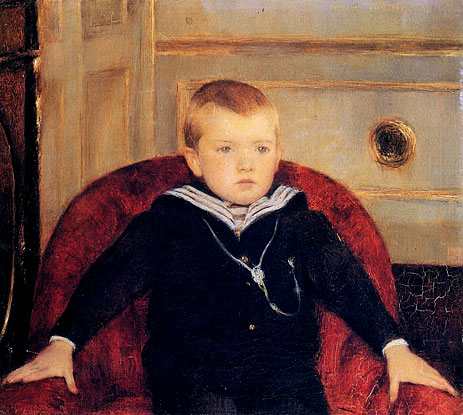 Henri de Woelmont, 1885 by Khnopff | Painting Reproduction