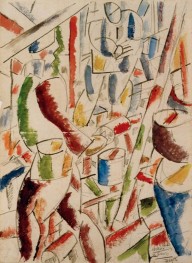 Soldiers Digging a Trench, 1916 by Fernand Leger | Painting Reproduction