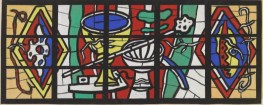 The Chalices and the Sponge at the End of a Reed, 1950 by Fernand Leger | Painting Reproduction