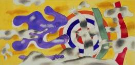 Decorative Project For A Popular Aviation Center, 1940 by Fernand Leger | Painting Reproduction