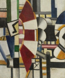 The Red Wheel, 1920 by Fernand Leger | Painting Reproduction