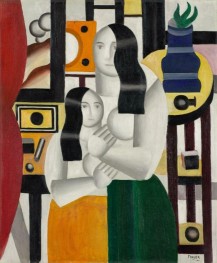 Two Standing Women, 1922 by Fernand Leger | Painting Reproduction