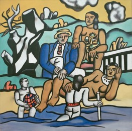A Country Outing, 1954 by Fernand Leger | Painting Reproduction