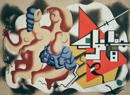 The Dancers with Keys, 1930 by Fernand Leger | Painting Reproduction