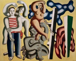 The Parrots (The Acrobats), 1933 by Fernand Leger | Painting Reproduction