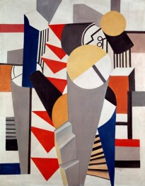 Composition, 1918 by Fernand Leger | Painting Reproduction