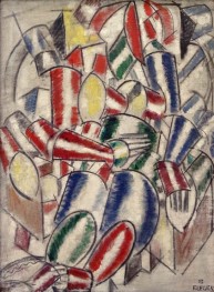 Woman in an Armchair, 1913 by Fernand Leger | Painting Reproduction