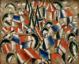 The Village, 1914 by Fernand Leger | Painting Reproduction