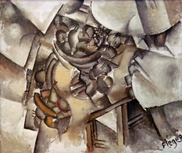 The Fruit Bowl on the Table, 1909 by Fernand Leger | Painting Reproduction