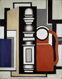Still Life (Composition with Post), 1925 by Fernand Léger | Painting Reproduction